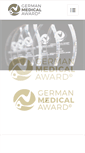 Mobile Screenshot of germanmedicalaward.com