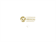 Tablet Screenshot of germanmedicalaward.com